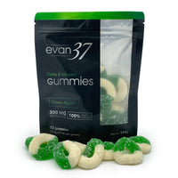 Green Apple Delta-8 Infused Gummies - evan37
